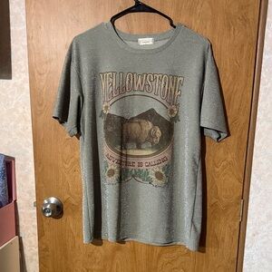 Altar'd State Olive Green Top